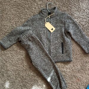 Old Navy Charcoal Kids' Jacket and Pants Set